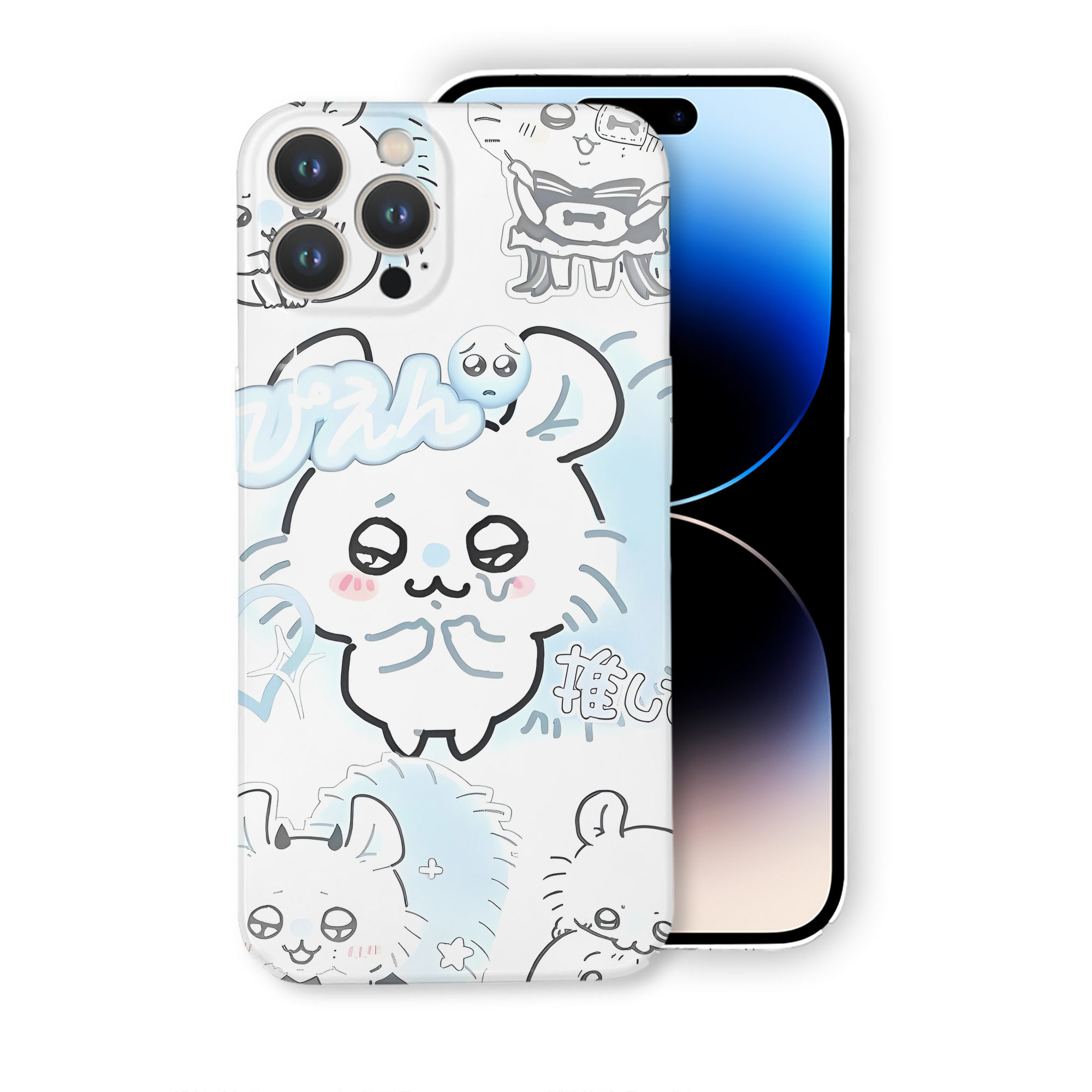 （画像用） ちいかわ Chii-kawa 【iPhone 14シリーズ対応】ハードケース